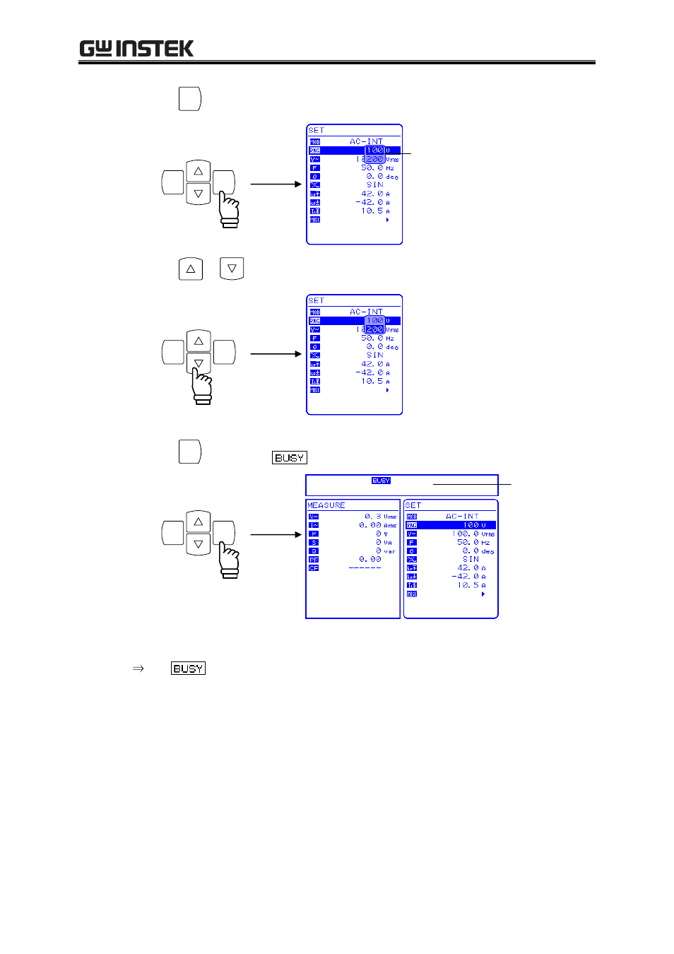 Setting waveform | GW Instek APS-1102A User Manual User Manual | Page 56 / 285