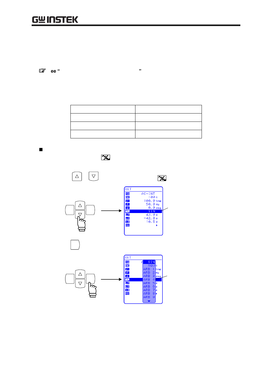 4 setting waveform | GW Instek APS-1102A User Manual User Manual | Page 57 / 285