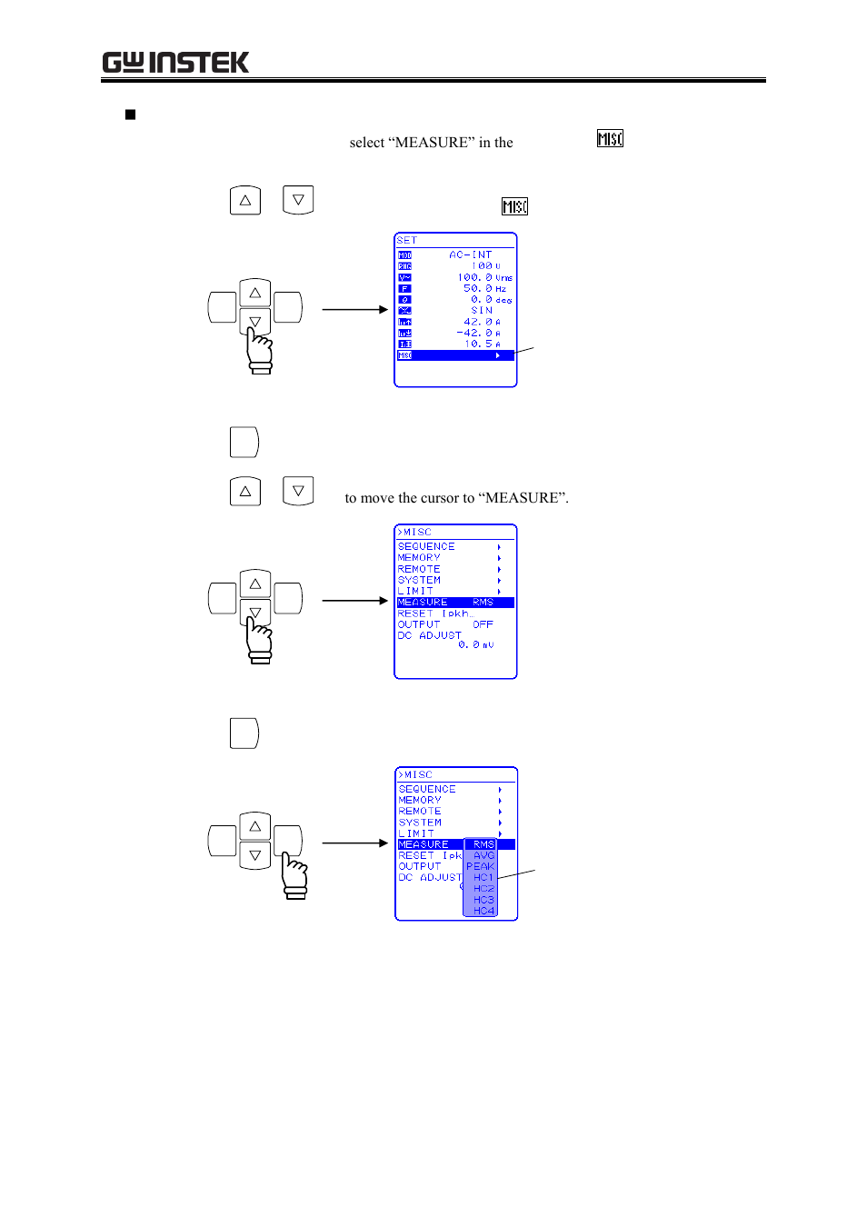 GW Instek APS-1102A User Manual User Manual | Page 68 / 285