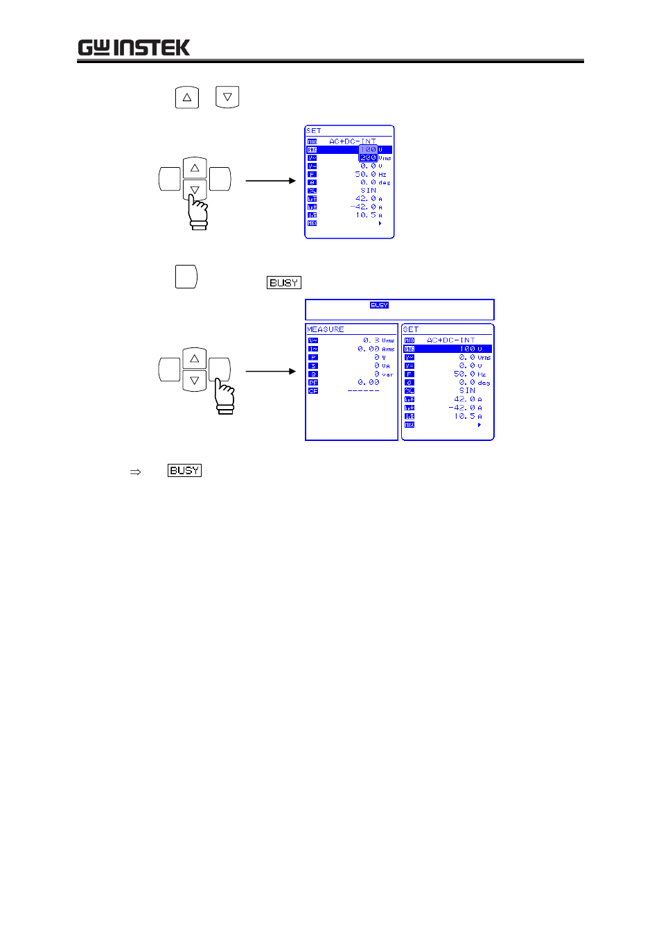 Setting the output voltage | GW Instek APS-1102A User Manual User Manual | Page 78 / 285