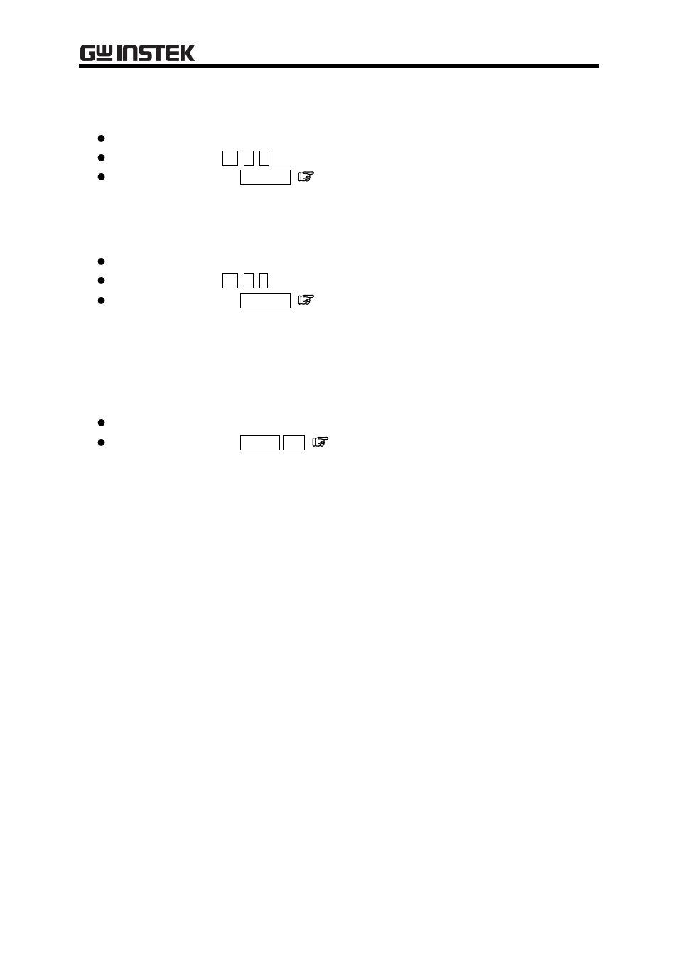 Output on, Output off, Switch execution mode | GW Instek APS-1102 Control Software User Manual User Manual | Page 48 / 96