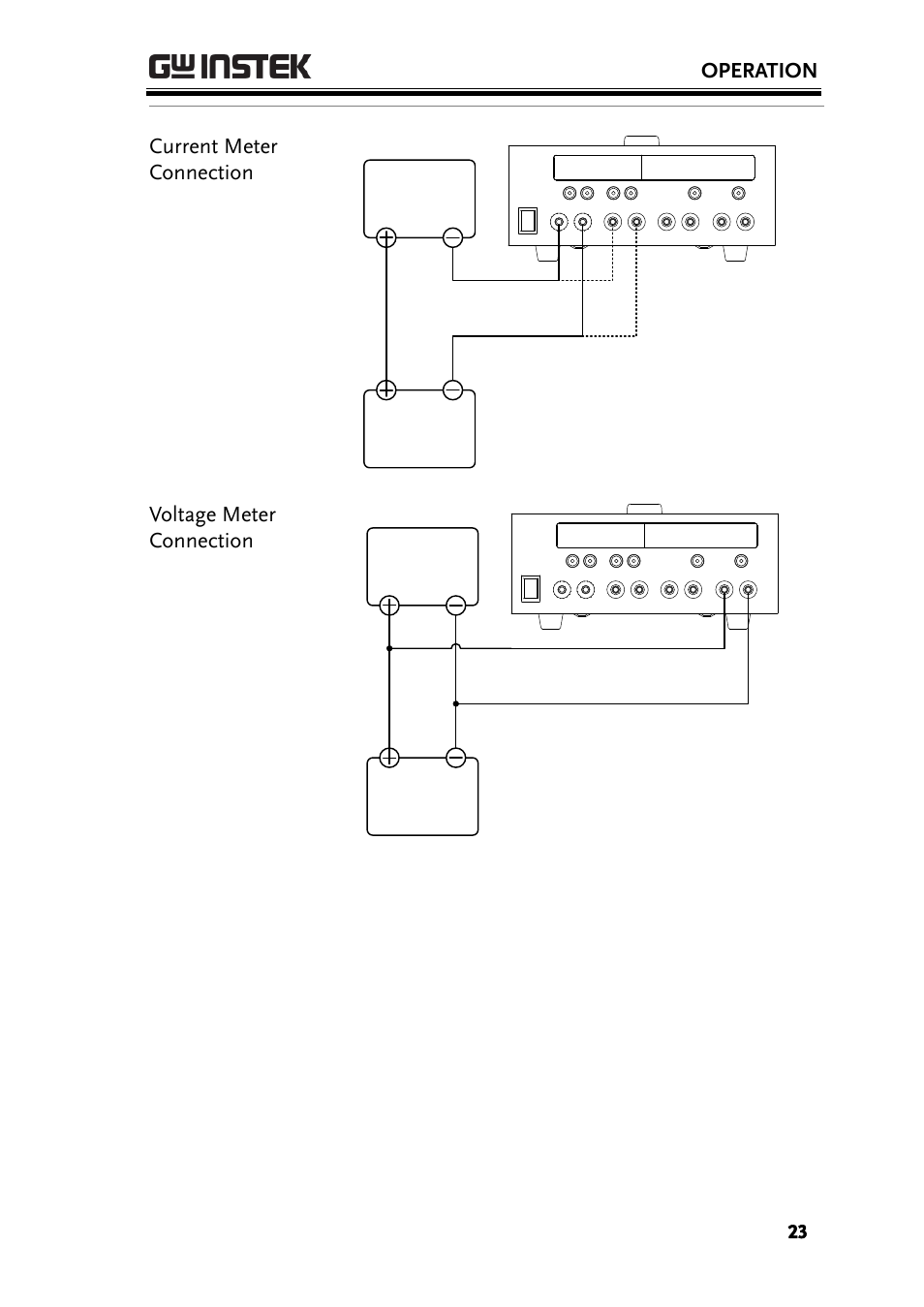 GW Instek PCS-1000 User Manual | Page 23 / 93