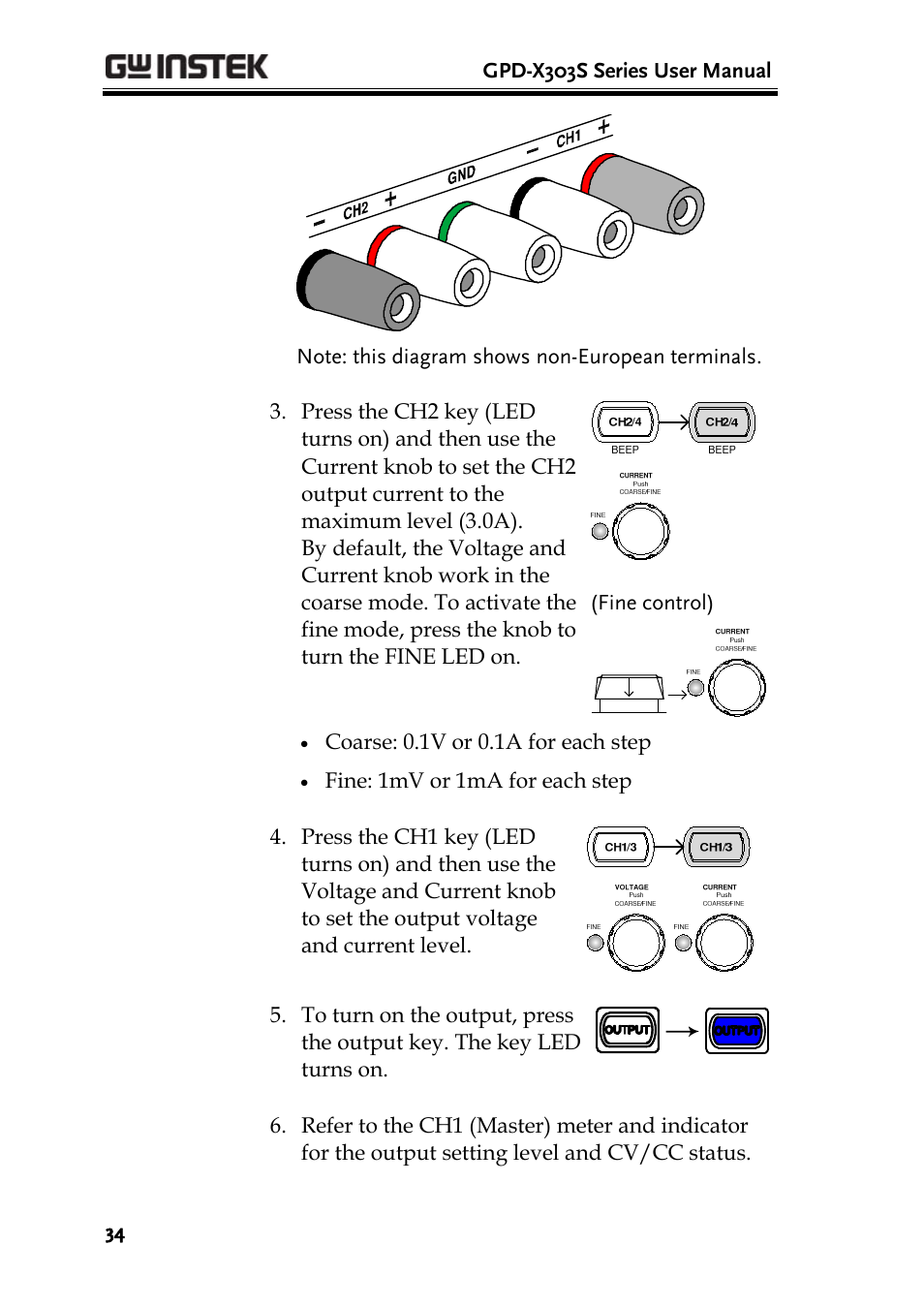 GW Instek GPD-4303S User Manual | Page 34 / 59