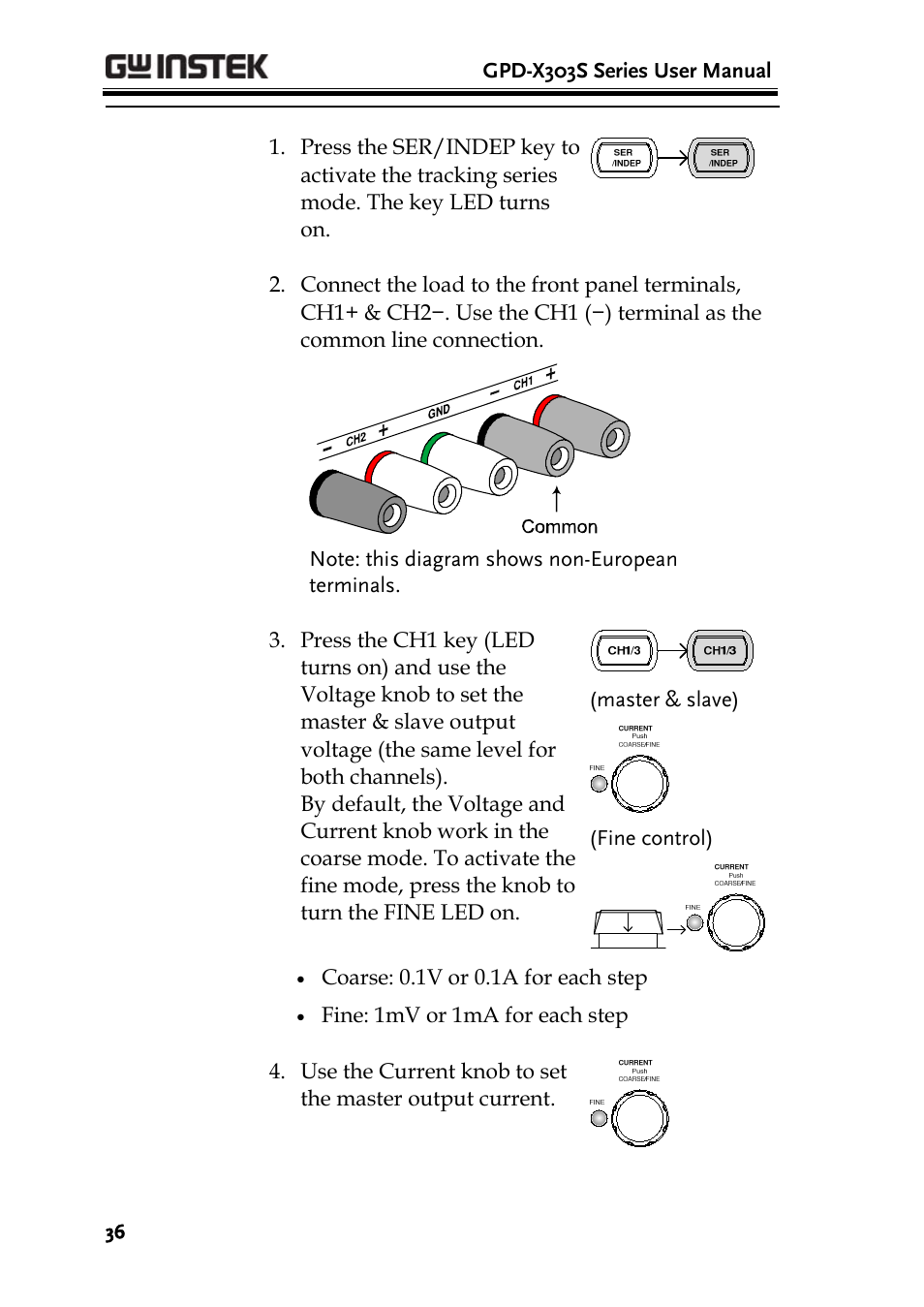 GW Instek GPD-4303S User Manual | Page 36 / 59
