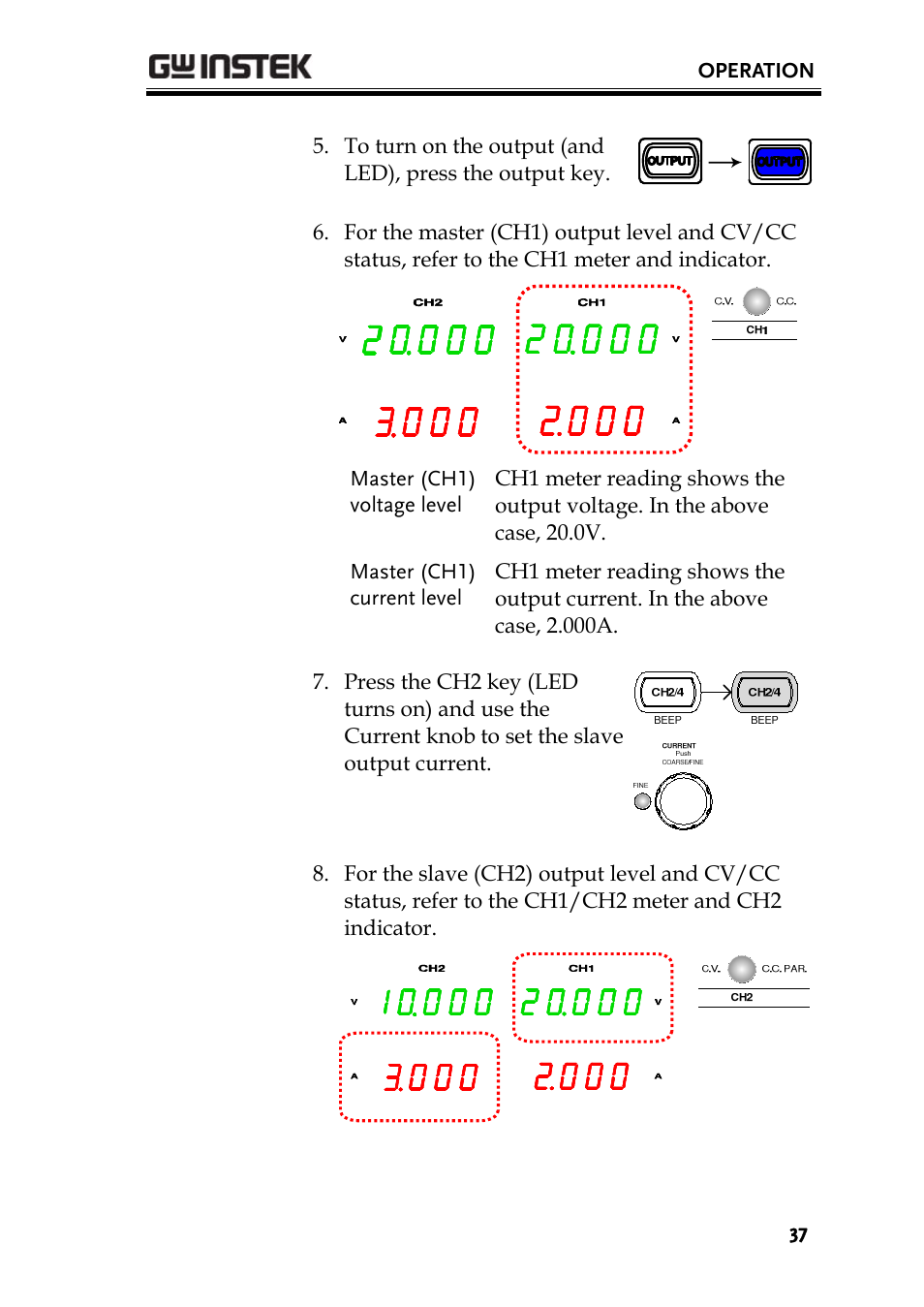 GW Instek GPD-4303S User Manual | Page 37 / 59