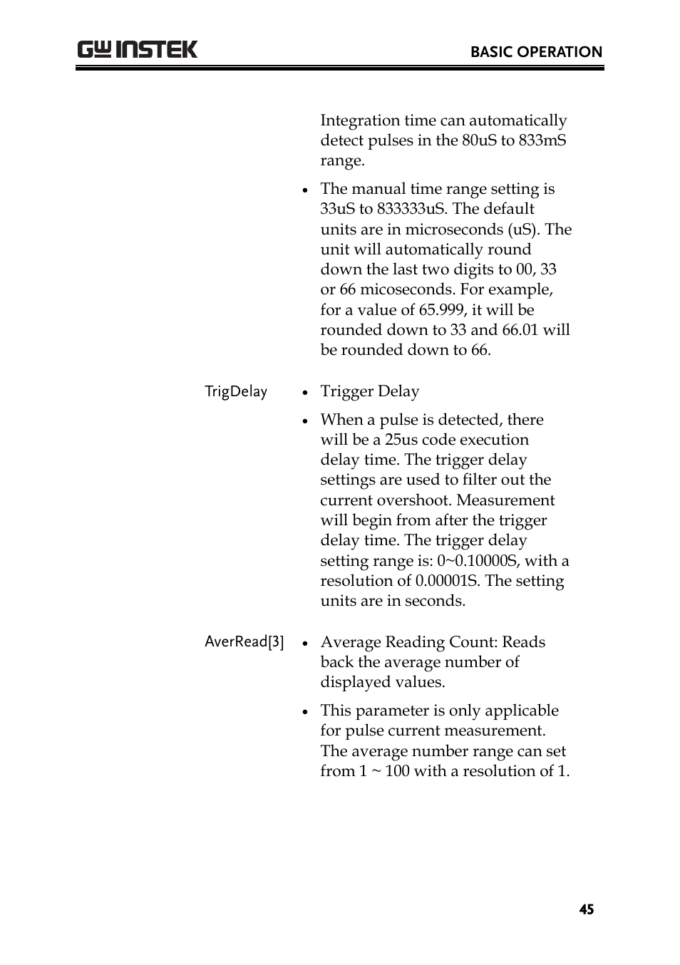 GW Instek PPH-1503 User Manual | Page 45 / 137