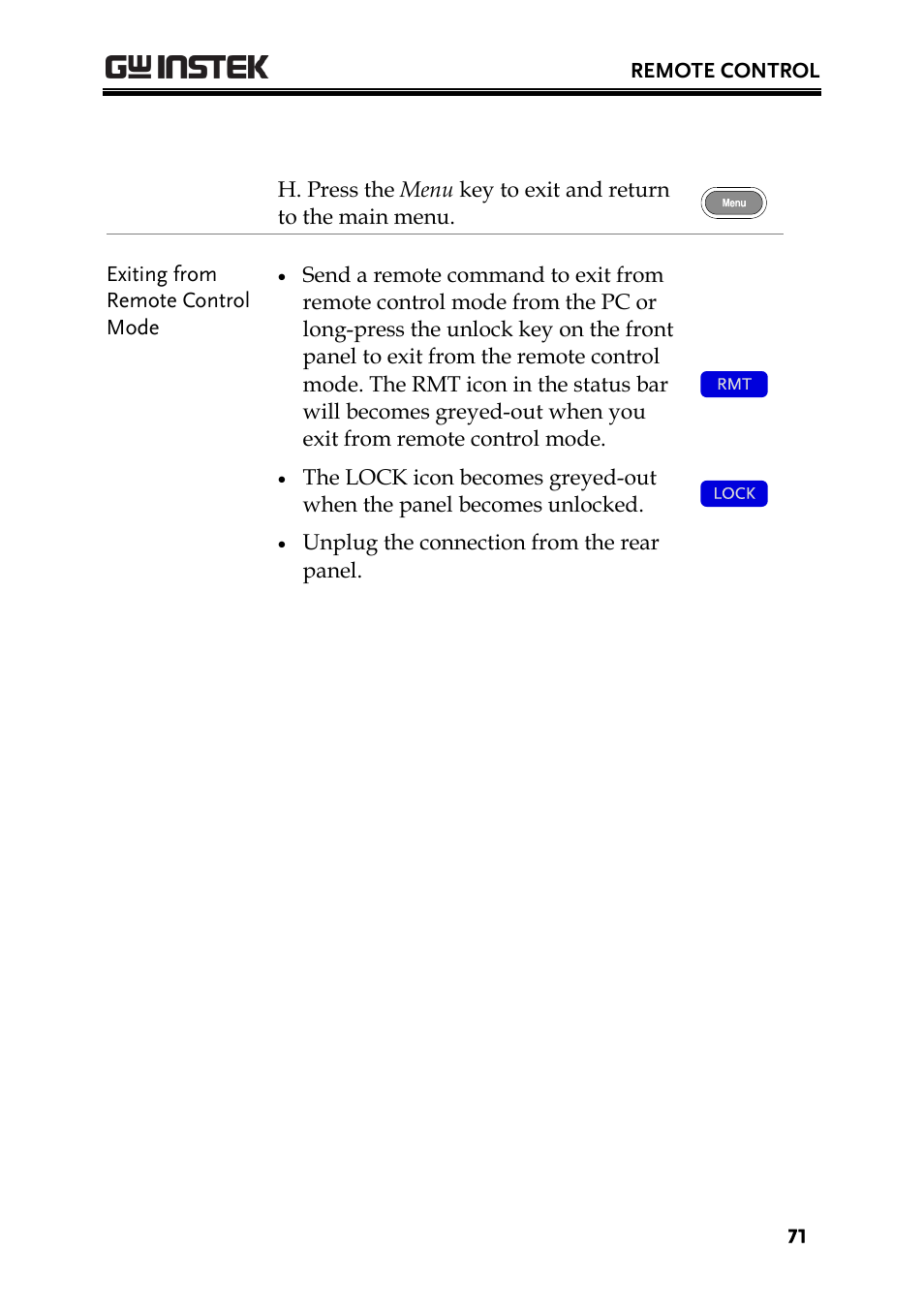 GW Instek PPH-1503 User Manual | Page 71 / 137