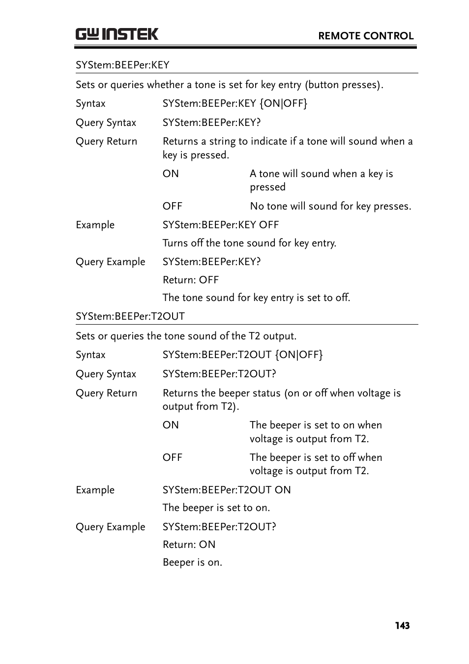 GW Instek GLC-9000 User Manual User Manual | Page 143 / 187