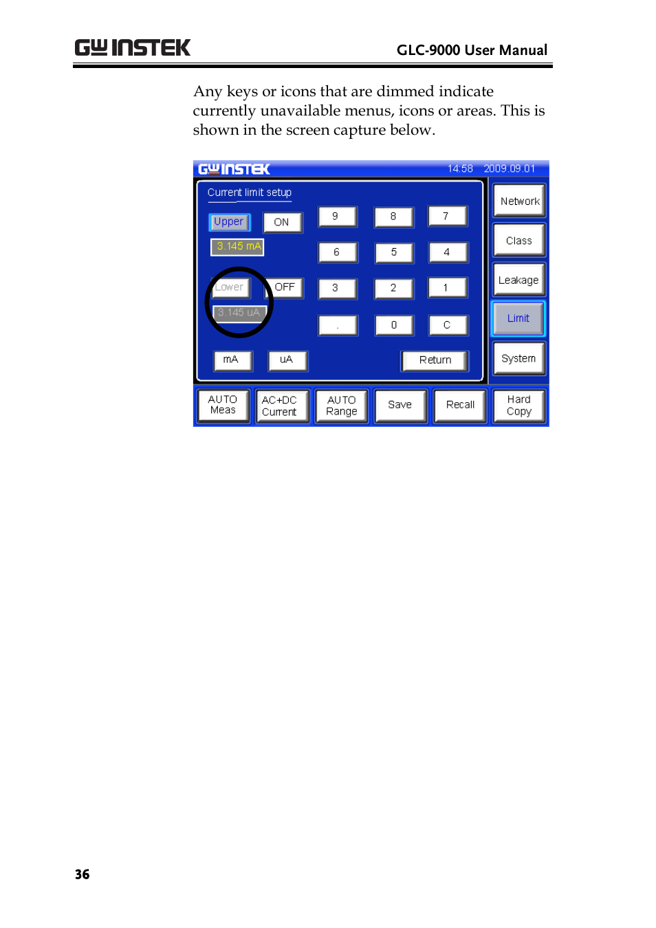 GW Instek GLC-9000 User Manual User Manual | Page 36 / 187