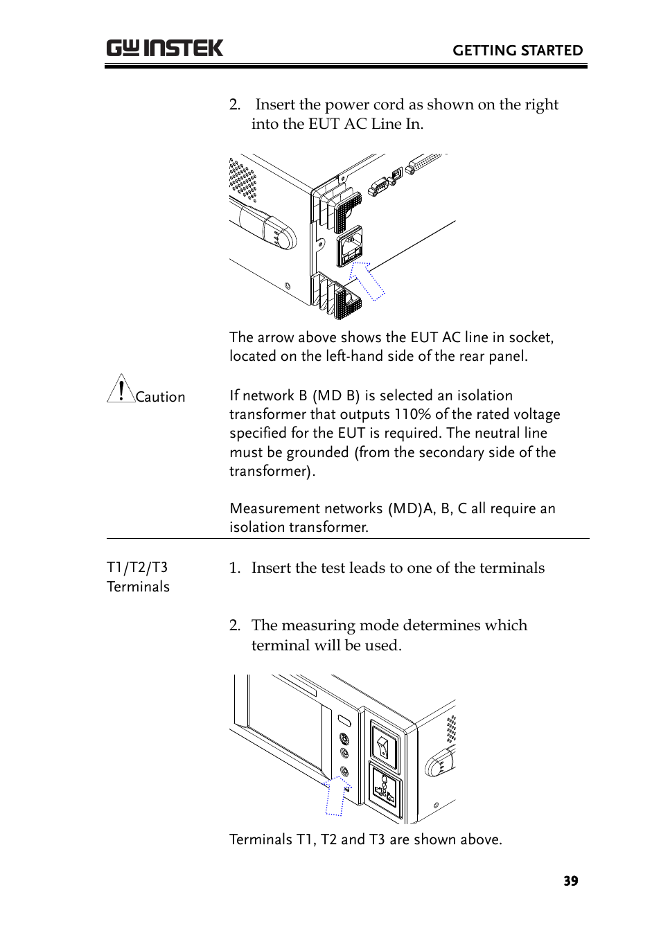 GW Instek GLC-9000 User Manual User Manual | Page 39 / 187