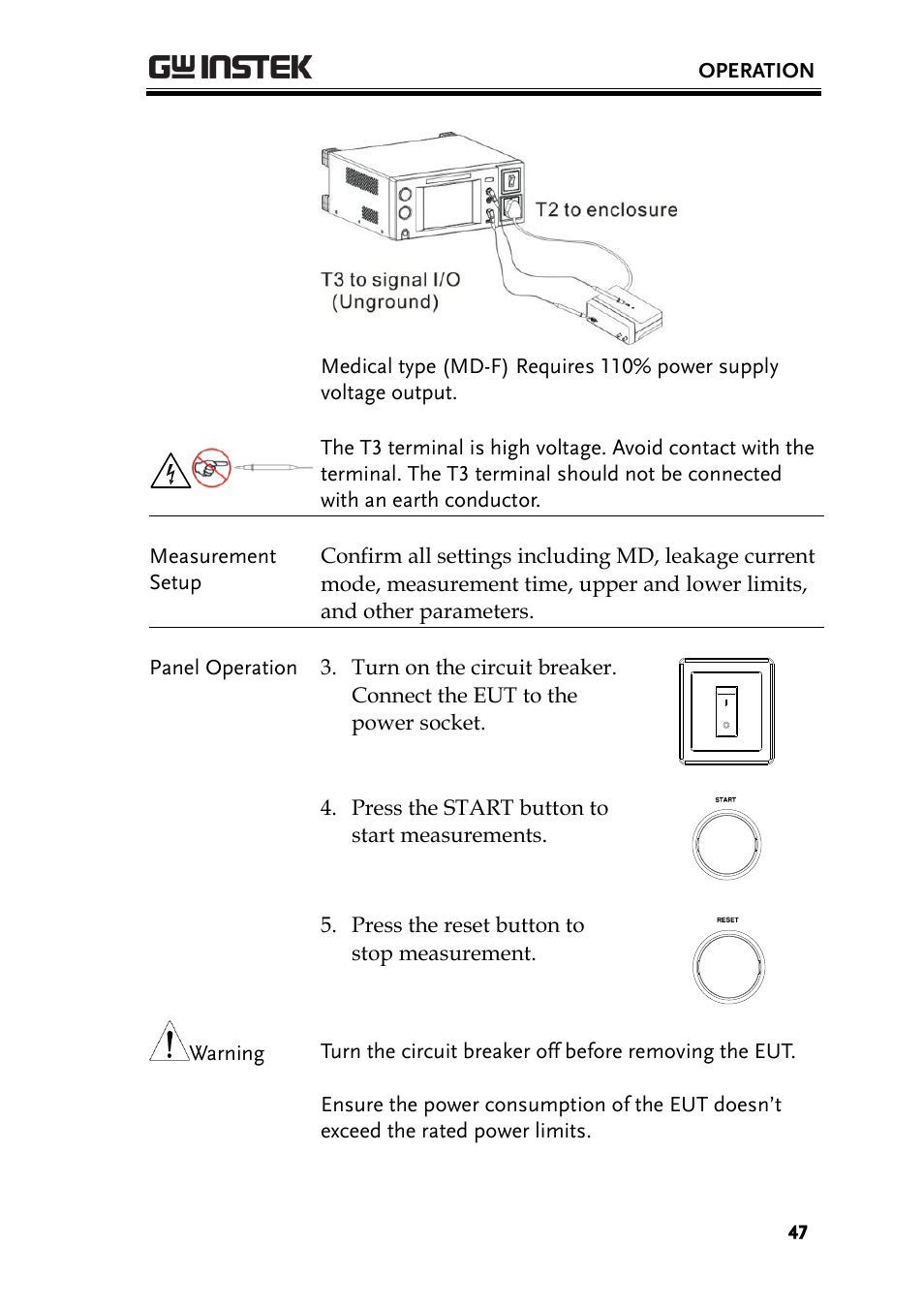 GW Instek GLC-9000 User Manual User Manual | Page 47 / 187