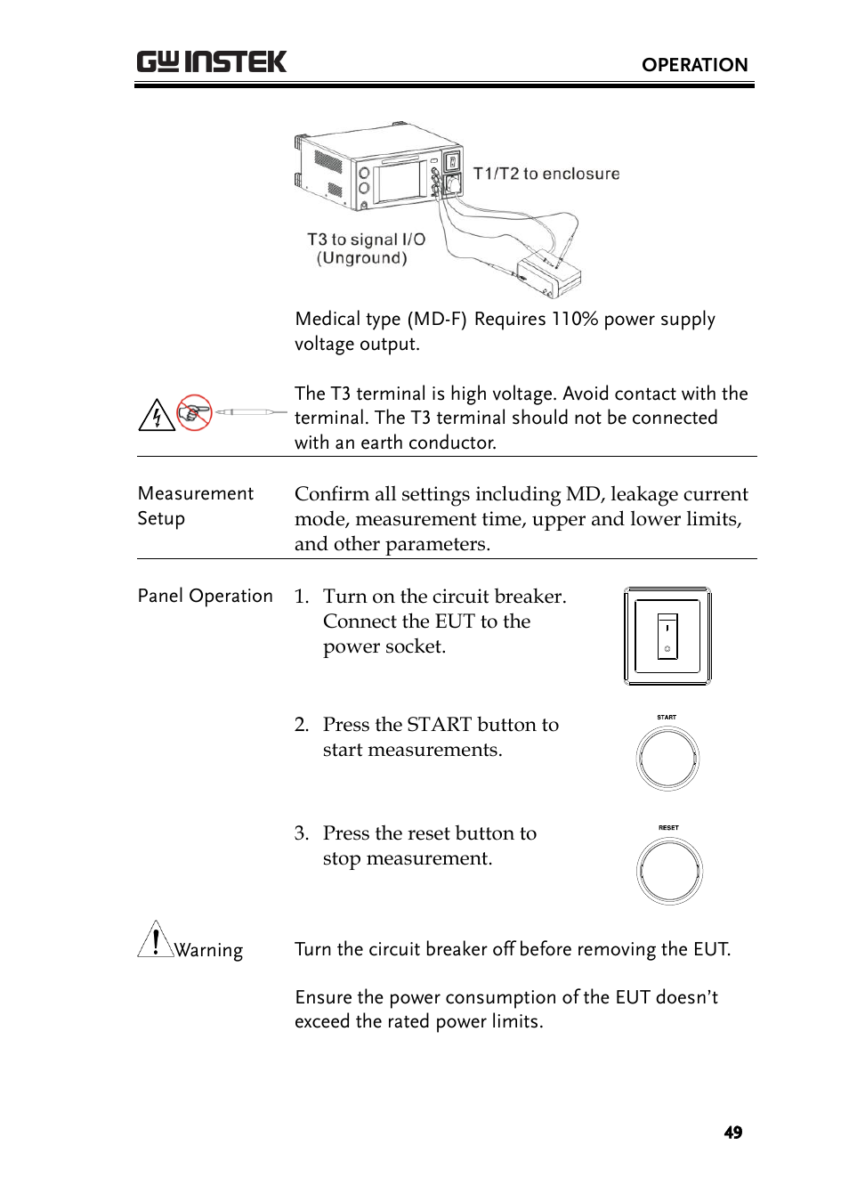 GW Instek GLC-9000 User Manual User Manual | Page 49 / 187