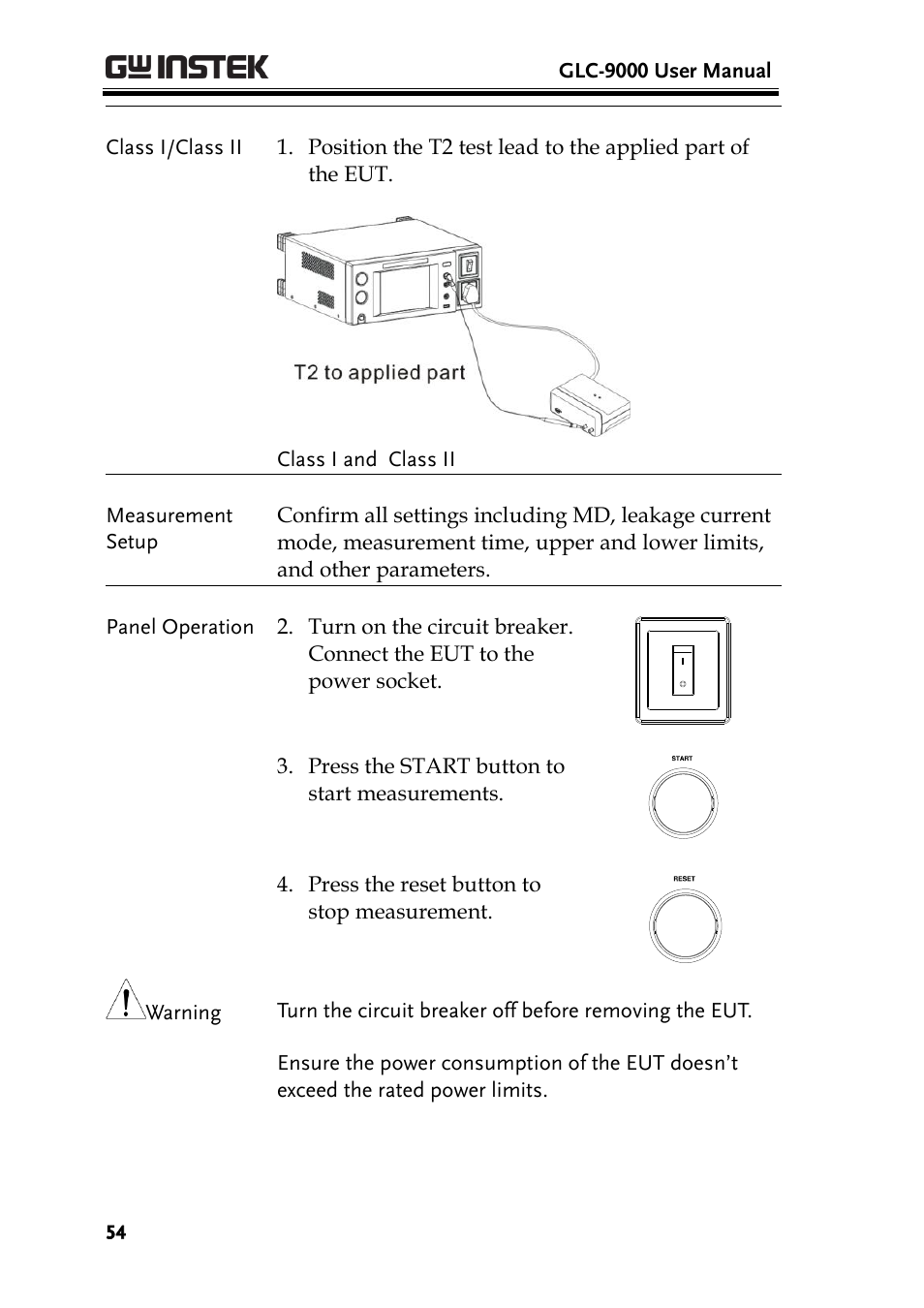 GW Instek GLC-9000 User Manual User Manual | Page 54 / 187