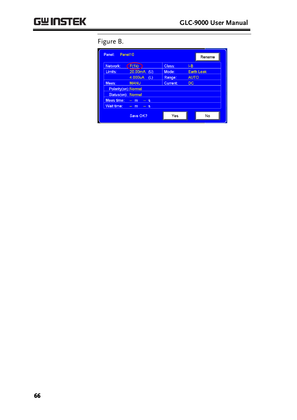 GW Instek GLC-9000 User Manual User Manual | Page 66 / 187