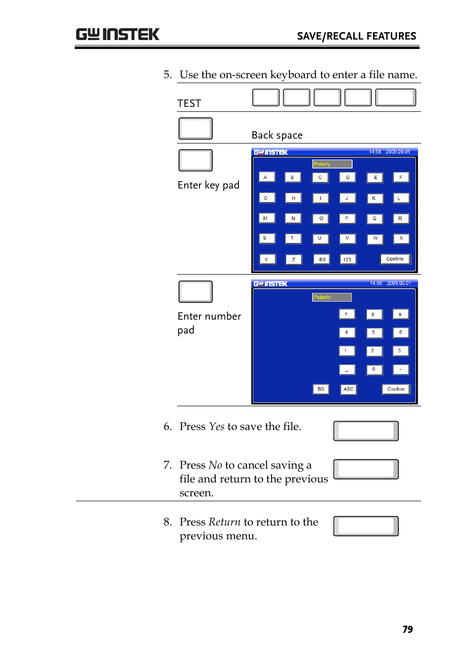 GW Instek GLC-9000 User Manual User Manual | Page 79 / 187