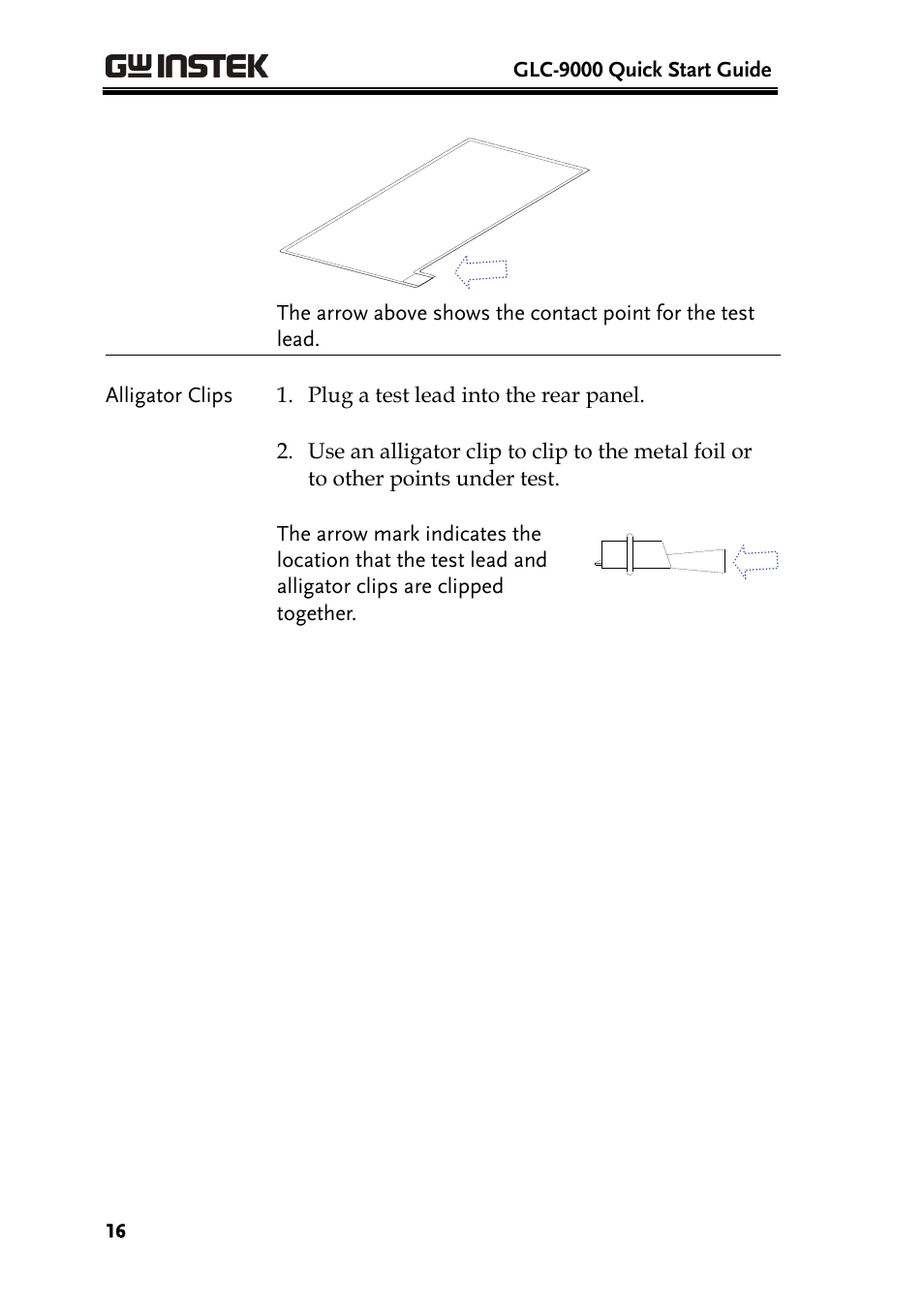 GW Instek GPT-9800 series User Manual User Manual | Page 16 / 31