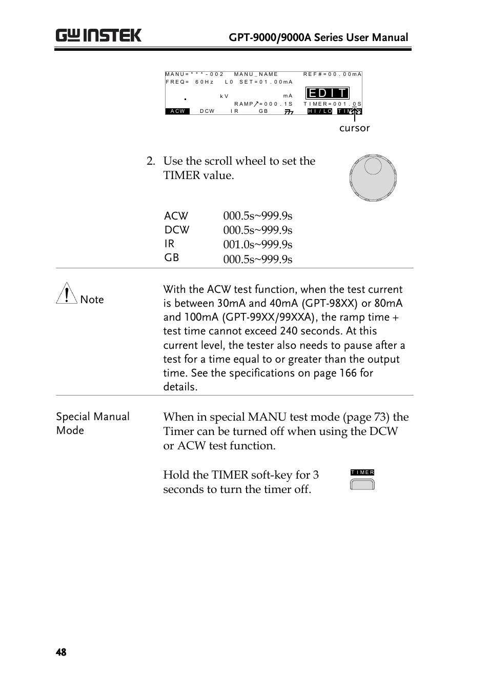 Id e | GW Instek GPT-9900 series User Manual User Manual | Page 48 / 179