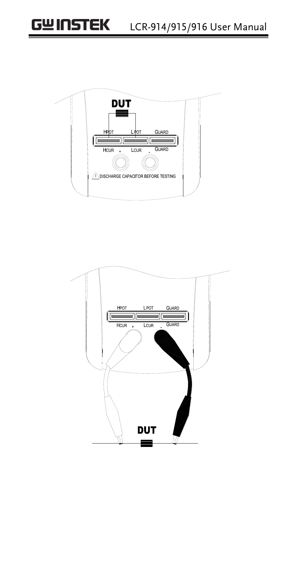 GW Instek LCR-914 User Manual | Page 10 / 28