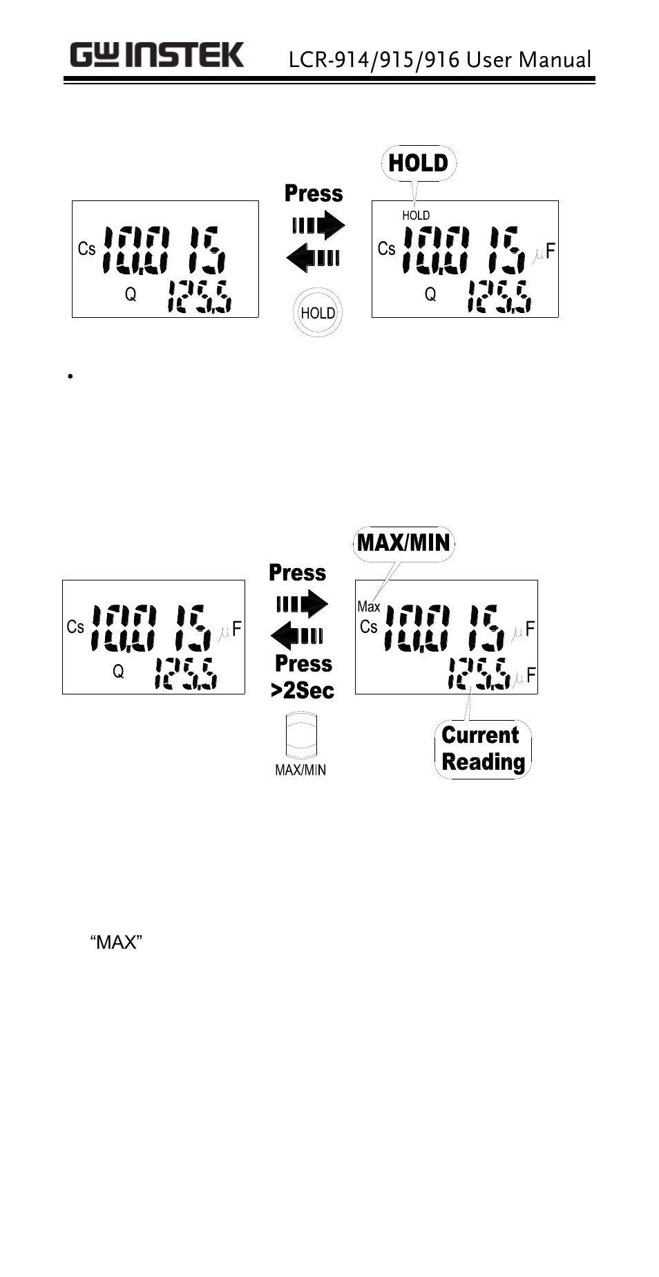 GW Instek LCR-914 User Manual | Page 16 / 28