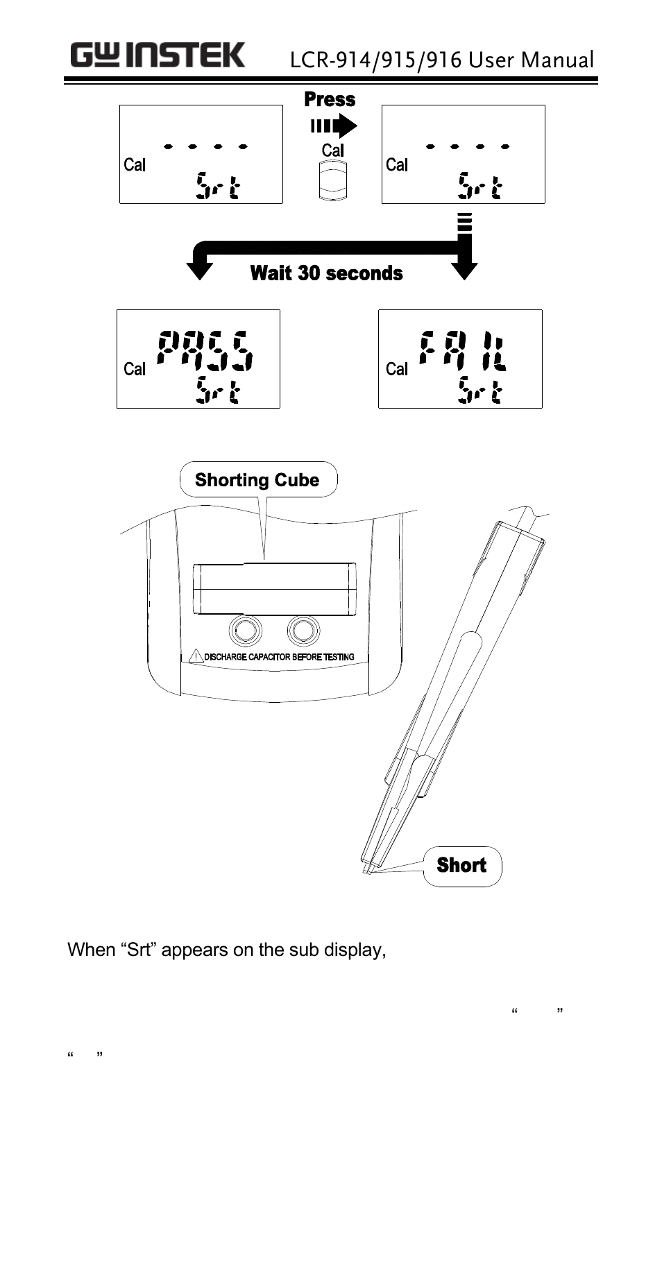 GW Instek LCR-914 User Manual | Page 19 / 28