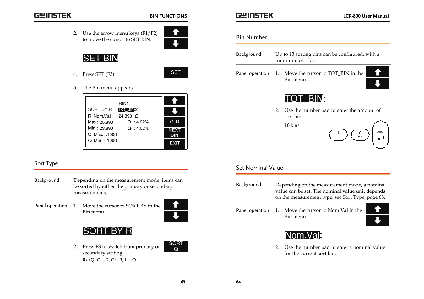 GW Instek LCR-800 Series User Manual | Page 32 / 72