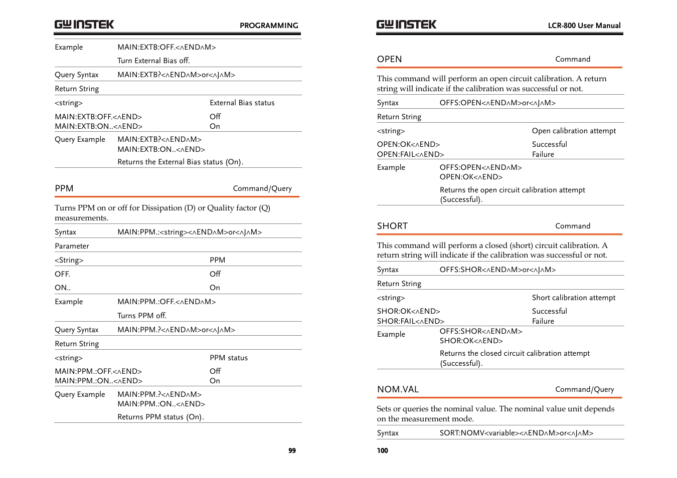 GW Instek LCR-800 Series User Manual | Page 50 / 72