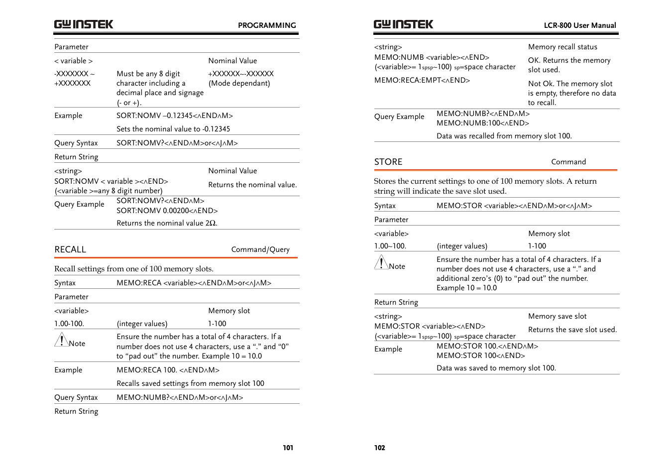 GW Instek LCR-800 Series User Manual | Page 51 / 72