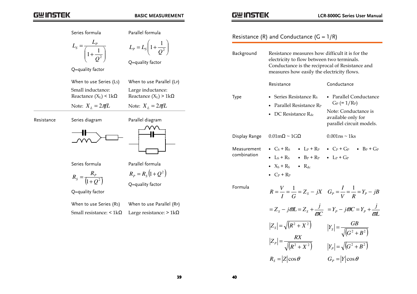 GW Instek LCR-8000G Series User Manual | Page 20 / 72