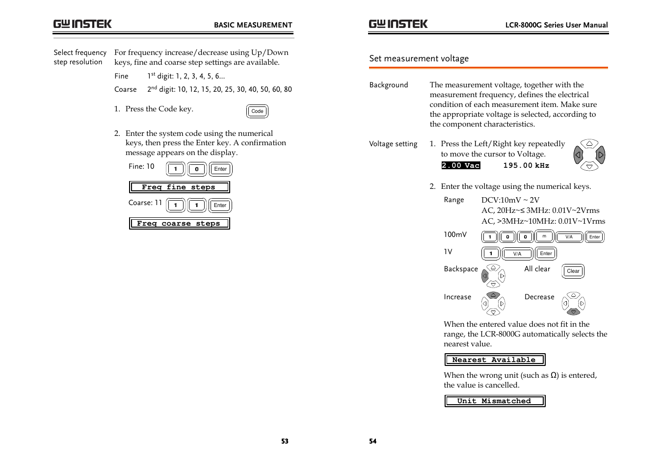 GW Instek LCR-8000G Series User Manual | Page 27 / 72