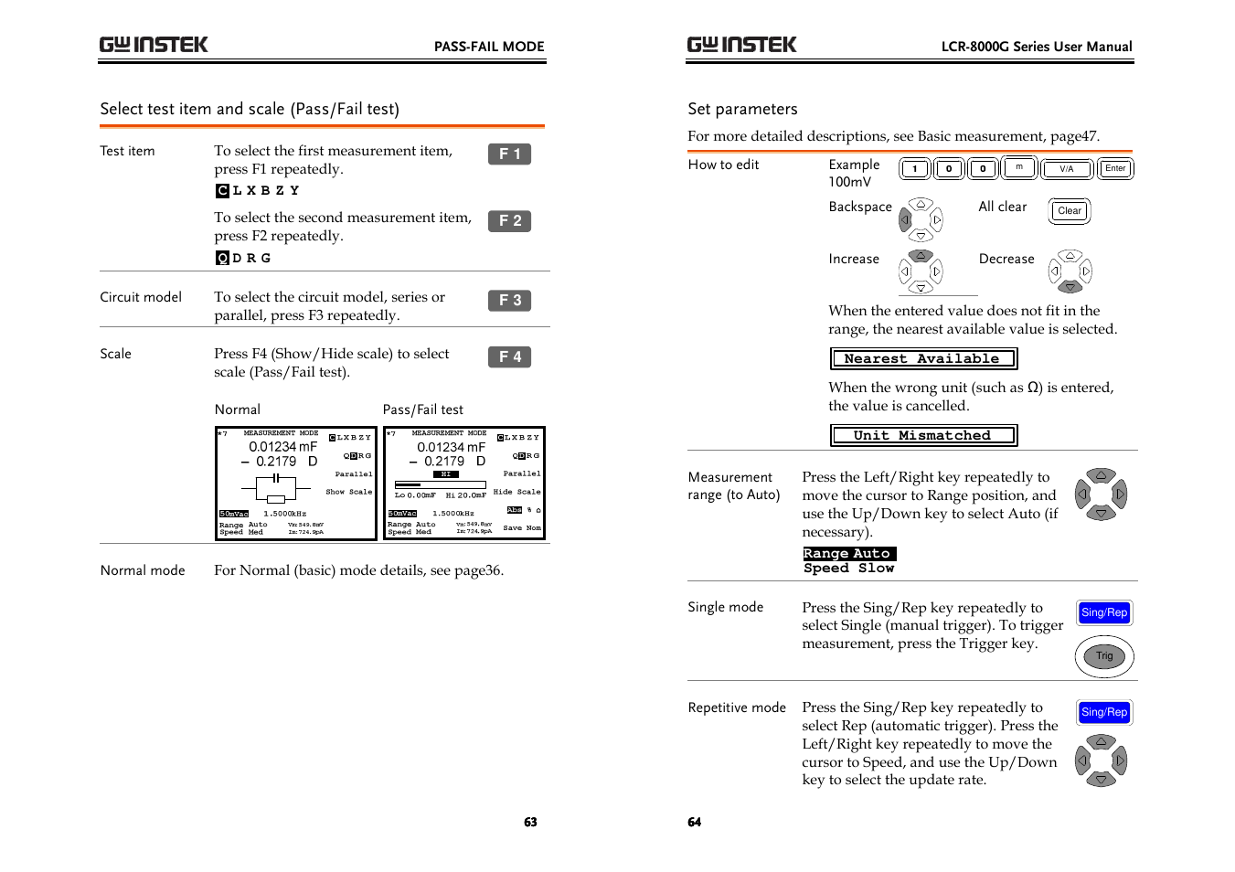 GW Instek LCR-8000G Series User Manual | Page 32 / 72