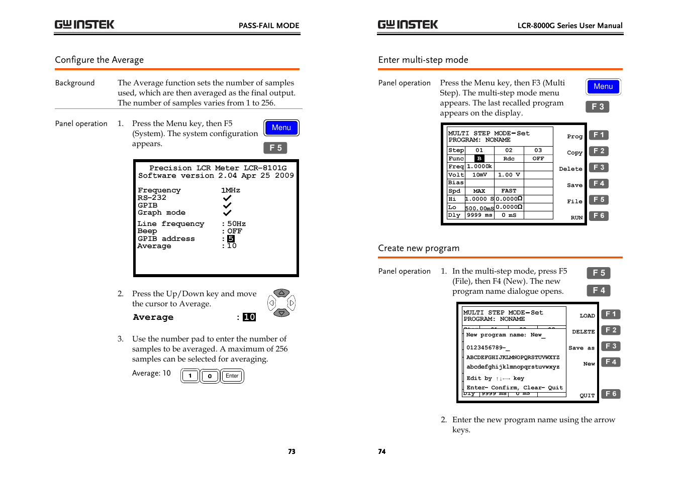 GW Instek LCR-8000G Series User Manual | Page 37 / 72