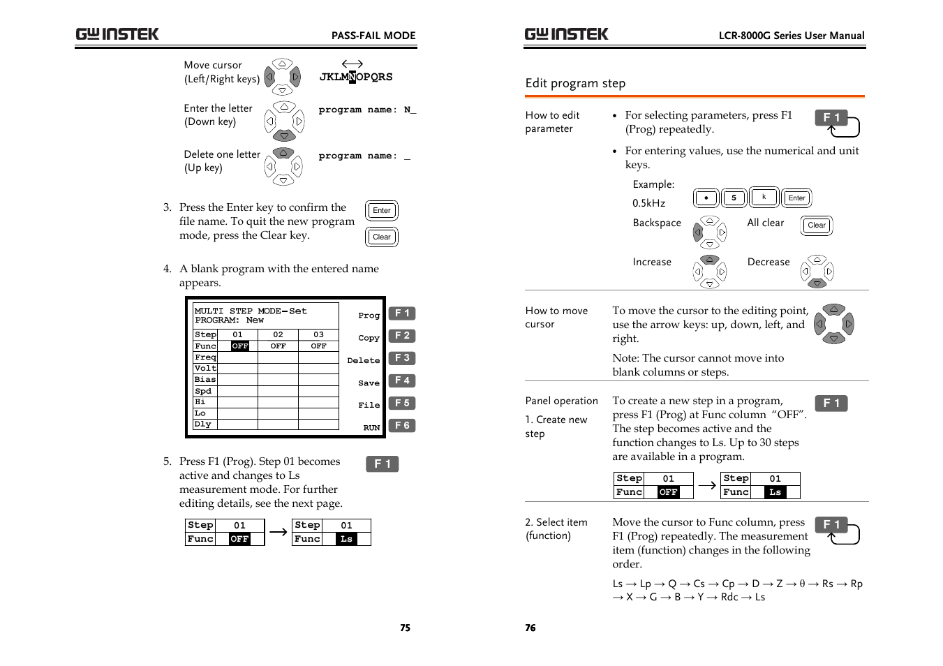 GW Instek LCR-8000G Series User Manual | Page 38 / 72