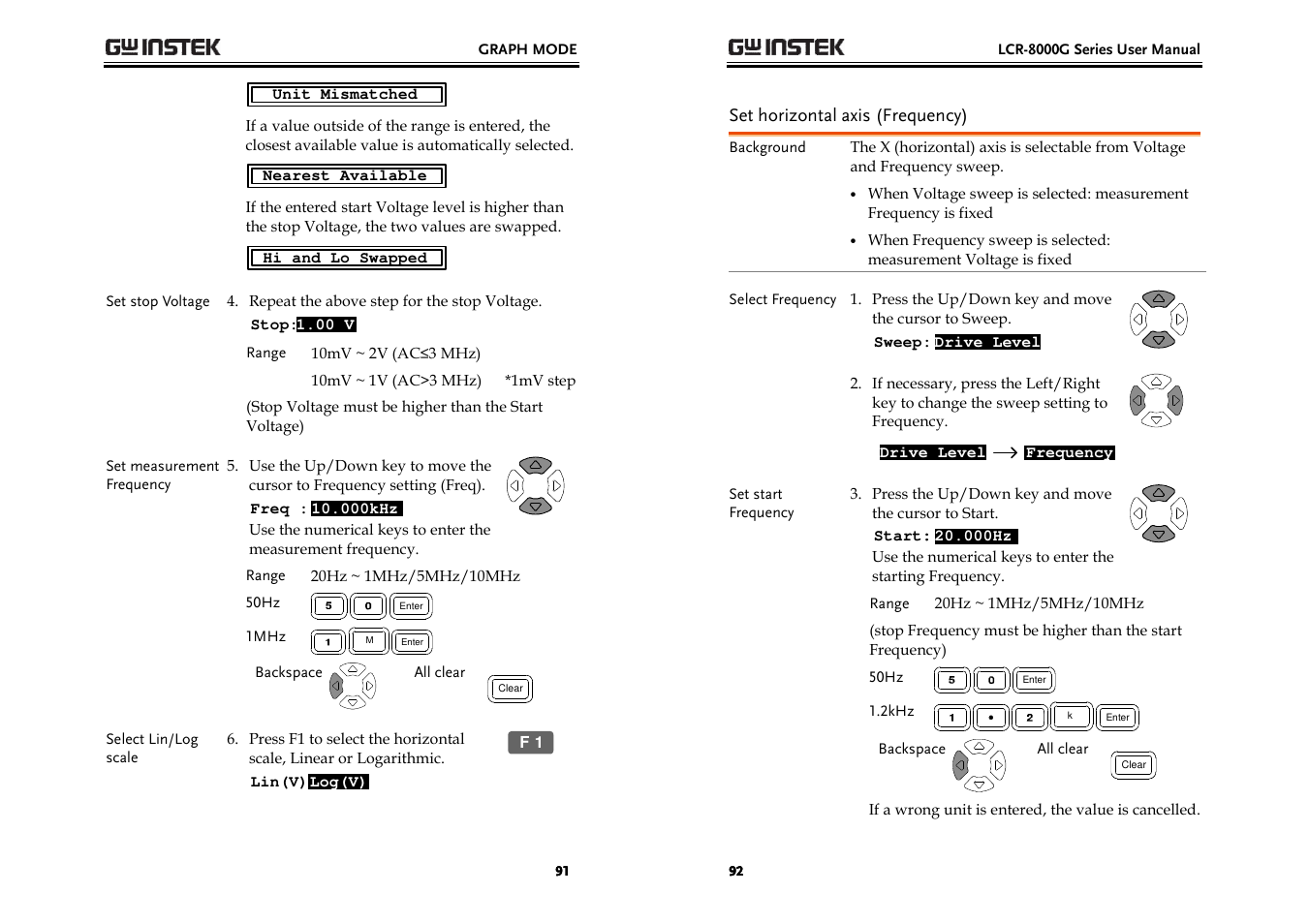 GW Instek LCR-8000G Series User Manual | Page 46 / 72