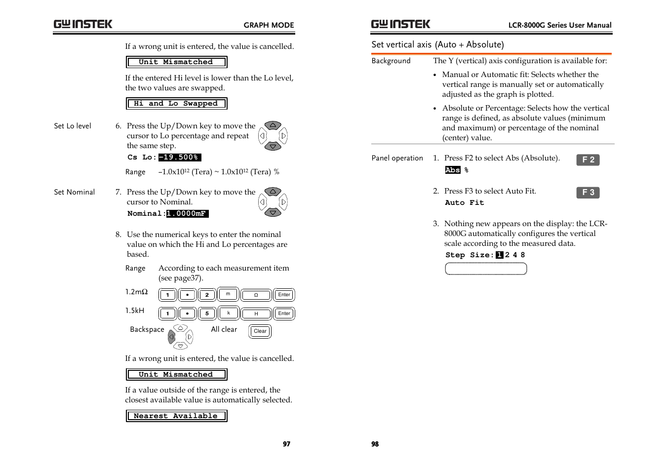 GW Instek LCR-8000G Series User Manual | Page 49 / 72