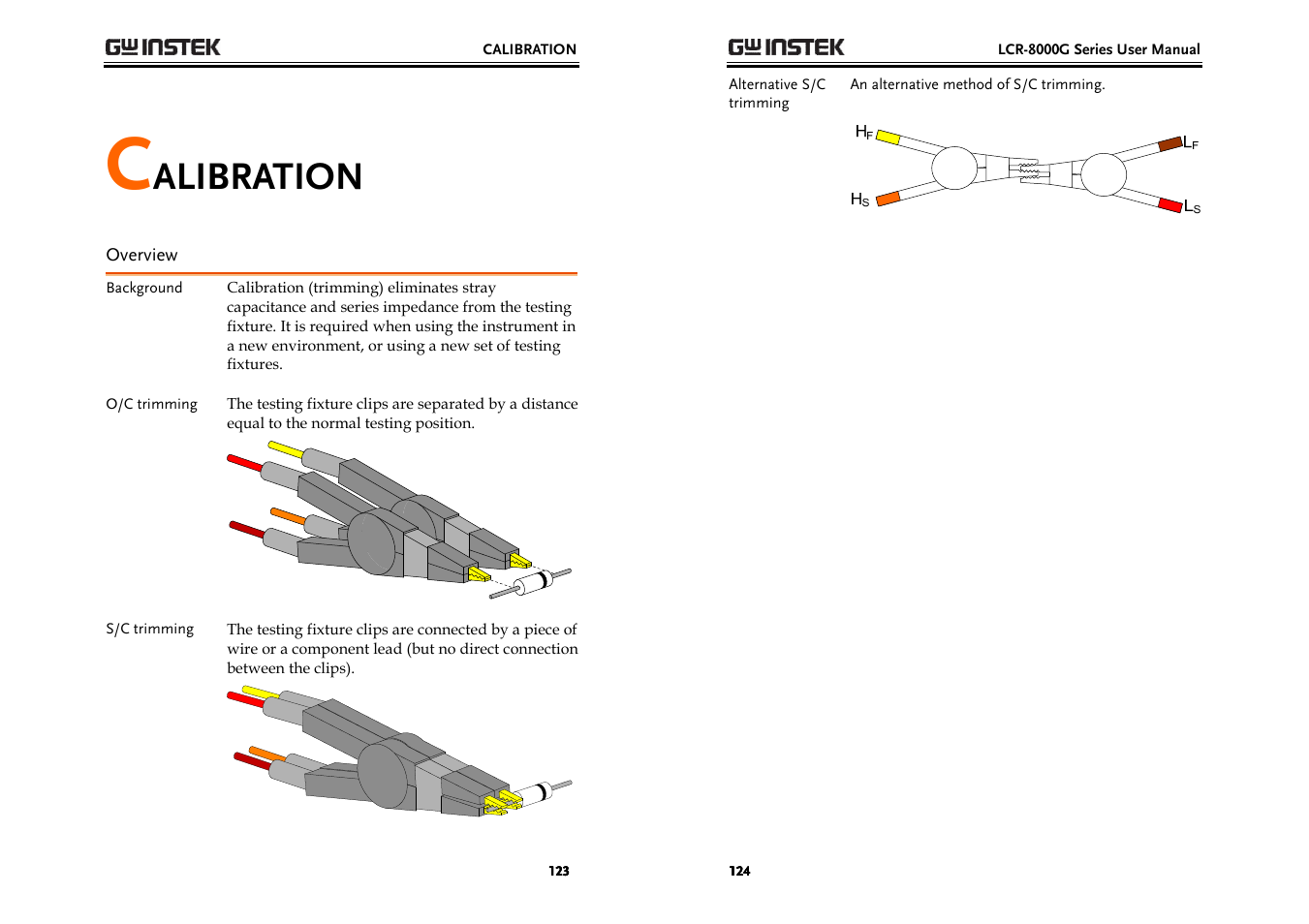 Alibration | GW Instek LCR-8000G Series User Manual | Page 62 / 72