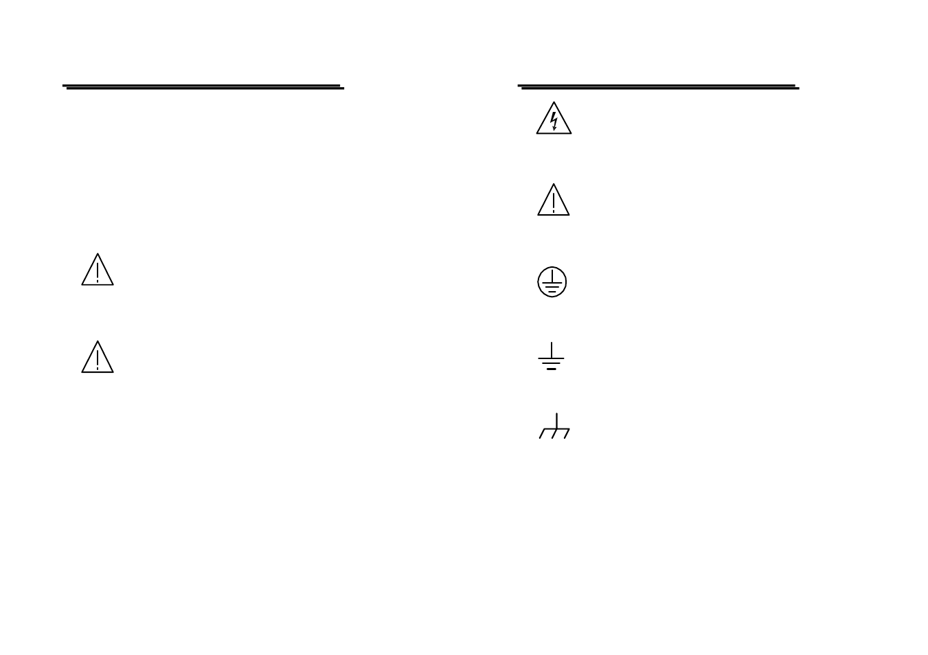 Safety terms and symbols | GW Instek GPM-8212 User Manual | Page 3 / 14