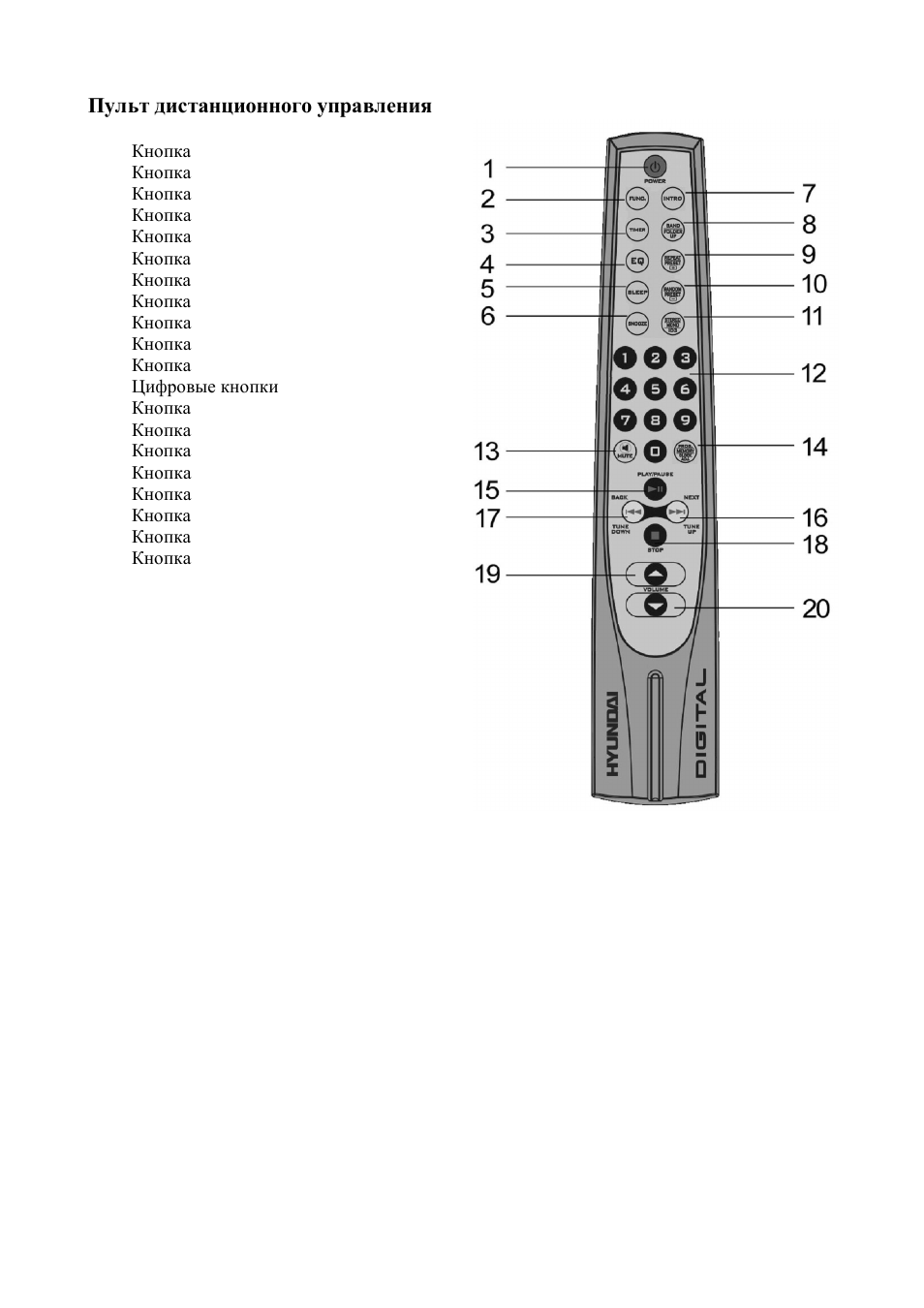 Hyundai H-MS2300 User Manual | Page 20 / 29