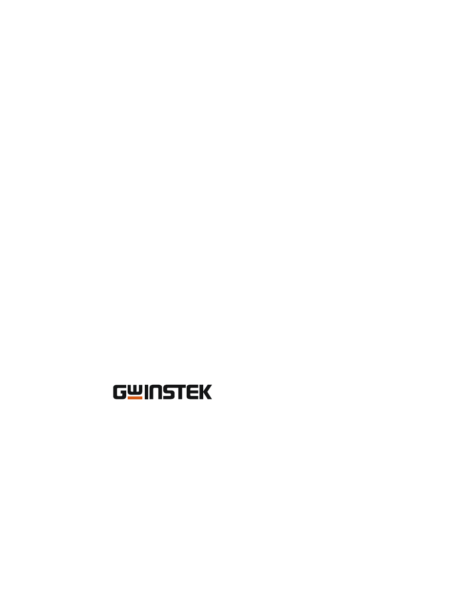 GW Instek GUT-6600A User Manual | Page 9 / 9