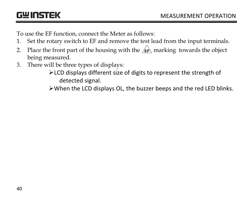 GW Instek GDM-398 User Manual | Page 42 / 75