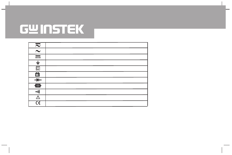 GW Instek GDM-350A User Manual | Page 10 / 37