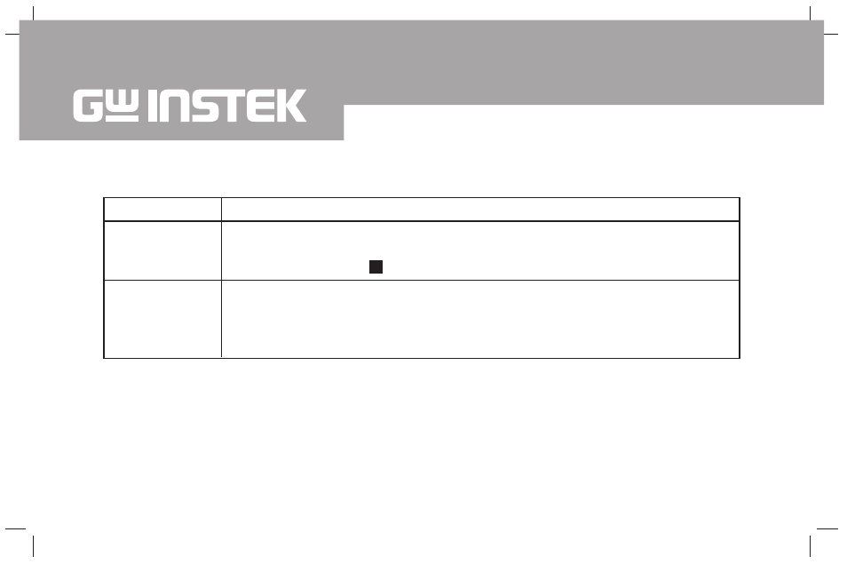 GW Instek GDM-350A User Manual | Page 12 / 37
