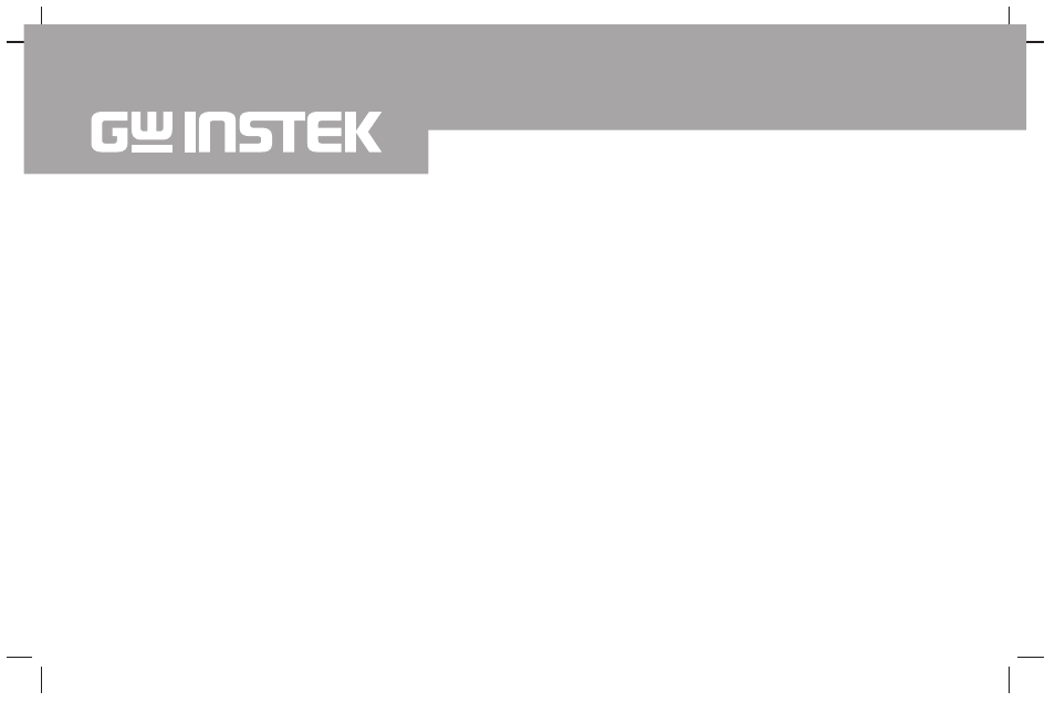 GW Instek GDM-350A User Manual | Page 14 / 37