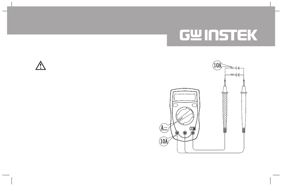 GW Instek GDM-350A User Manual | Page 17 / 37