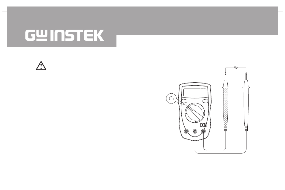 GW Instek GDM-350A User Manual | Page 20 / 37