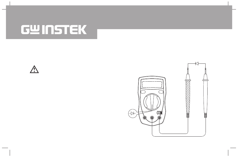 GW Instek GDM-350A User Manual | Page 22 / 37