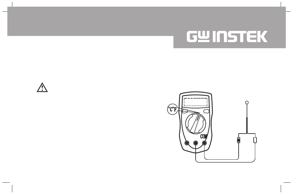GW Instek GDM-350A User Manual | Page 25 / 37