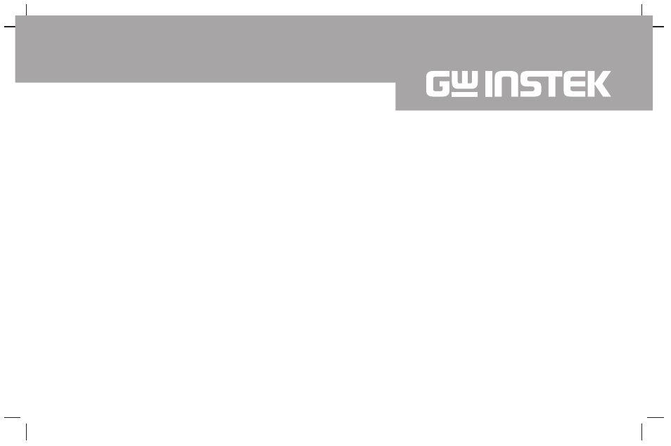 GW Instek GDM-350A User Manual | Page 9 / 37