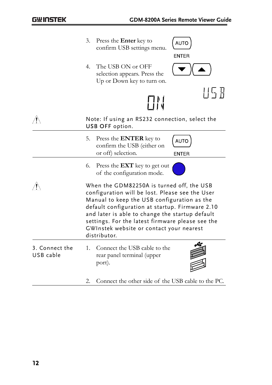 GW Instek GDM-8200A DMM-Viewer (PC Software) Guide User Manual | Page 12 / 27