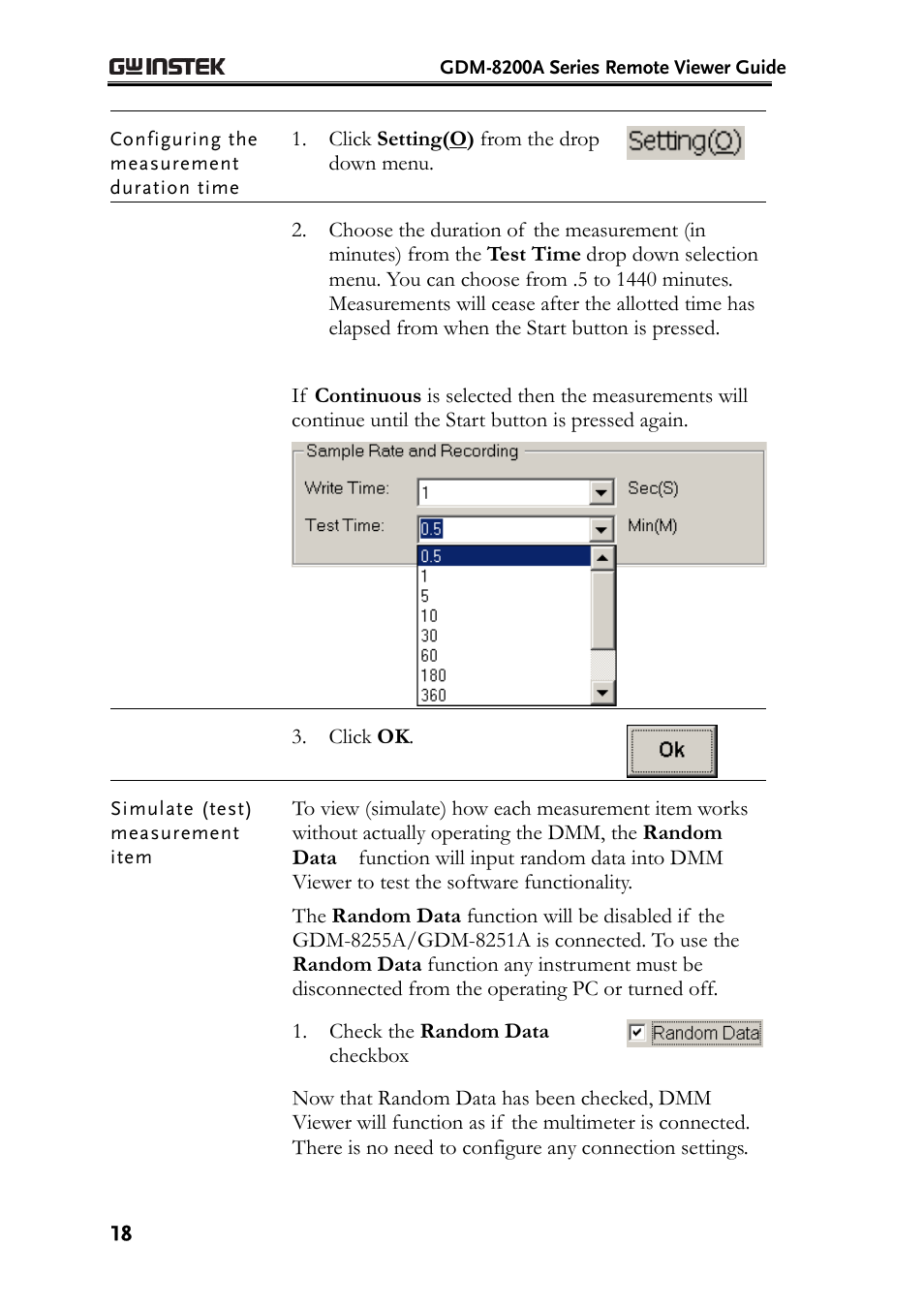GW Instek GDM-8200A DMM-Viewer (PC Software) Guide User Manual | Page 18 / 27