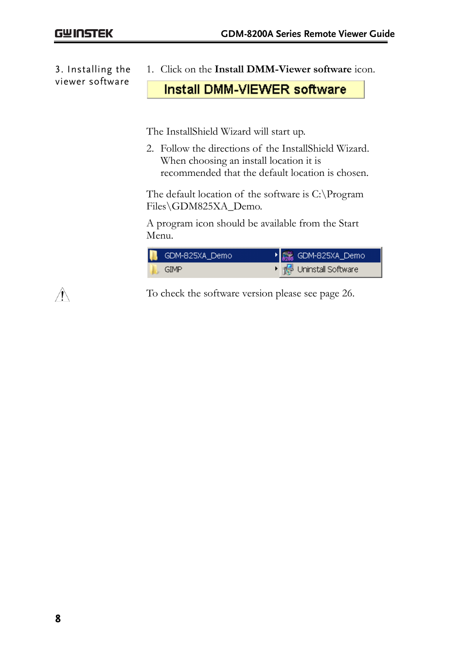 GW Instek GDM-8200A DMM-Viewer (PC Software) Guide User Manual | Page 8 / 27